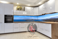 Tezgah Arası Cam Mutfak Arası Cam Resim Özgür Dekor