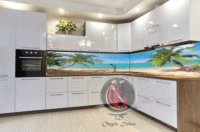 Tezgah Arası Cam Mutfak Arası Cam Resim Özgür Dekor