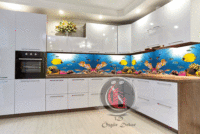 Tezgah Arası Cam Mutfak Arası Cam Resim Özgür Dekor