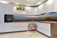 Tezgah Arası Cam Mutfak Arası Cam Resim Özgür Dekor