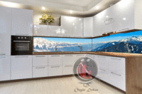 Tezgah Arası Cam Mutfak Arası Cam Resim Özgür Dekor