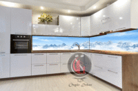 Tezgah Arası Cam Mutfak Arası Cam Resim Özgür Dekor