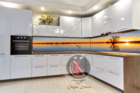 Tezgah Arası Cam Mutfak Arası Cam Resim Özgür Dekor