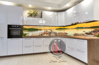 Tezgah Arası Cam Mutfak Arası Cam Resim Özgür Dekor