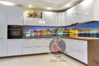 Tezgah Arası Cam Mutfak Arası Cam Resim Özgür Dekor