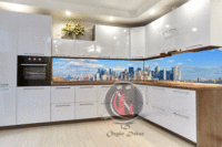 Tezgah Arası Cam Mutfak Arası Cam Resim Özgür Dekor