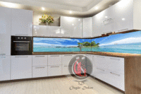 Tezgah Arası Cam Mutfak Arası Cam Resim Özgür Dekor