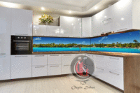 Tezgah Arası Cam Mutfak Arası Cam Resim Özgür Dekor