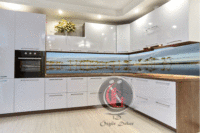 Tezgah Arası Cam Mutfak Arası Cam Resim Özgür Dekor