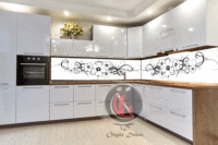 Tezgah Arası Cam Mutfak Arası Cam Resim Özgür Dekor