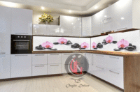 Tezgah Arası Cam Mutfak Arası Cam Resim Özgür Dekor