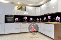 Tezgah Arası Cam Mutfak Arası Cam Resim Özgür Dekor