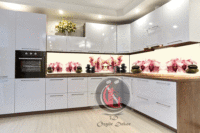 Tezgah Arası Cam Mutfak Arası Cam Resim Özgür Dekor