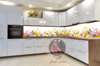 Tezgah Arası Cam Mutfak Arası Cam Resim Özgür Dekor