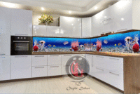 Tezgah Arası Cam Mutfak Arası Cam Resim Özgür Dekor