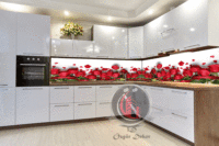 Tezgah Arası Cam Mutfak Arası Cam Resim Özgür Dekor