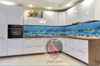 Tezgah Arası Cam Mutfak Arası Cam Resim Özgür Dekor