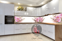 Tezgah Arası Cam Mutfak Arası Cam Resim Özgür Dekor