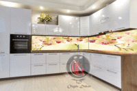 Tezgah Arası Cam Mutfak Arası Cam Resim Özgür Dekor