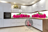 Tezgah Arası Cam Mutfak Arası Cam Resim Özgür Dekor