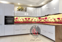 Tezgah Arası Cam Mutfak Arası Cam Resim Özgür Dekor