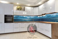 Tezgah Arası Cam Mutfak Arası Cam Resim Özgür Dekor