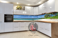 Tezgah Arası Cam Mutfak Arası Cam Resim Özgür Dekor