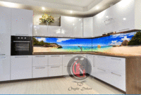 Tezgah Arası Cam Mutfak Arası Cam Resim Özgür Dekor