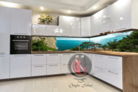 Tezgah Arası Cam Mutfak Arası Cam Resim Özgür Dekor